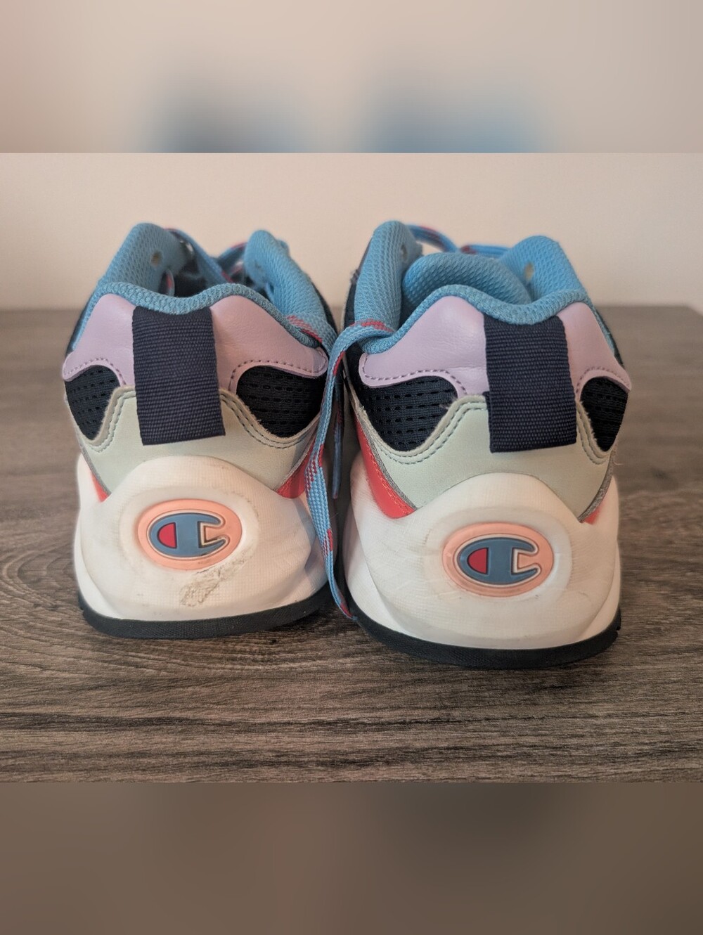 Champion Women's Pastel Colorblock Sneakers Size 8 - Picture 6 of 6
